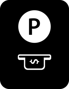 Parking Ticket Silhouette Cutting Svg Files, Free Vectors File